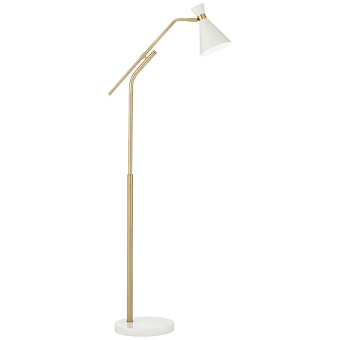 Windsor One Light Floor Lamp in Antique Brass (24|348E0)