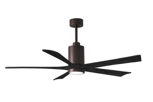 Patricia 60''Ceiling Fan in Textured Bronze (101|PA5-TB-BK-60)