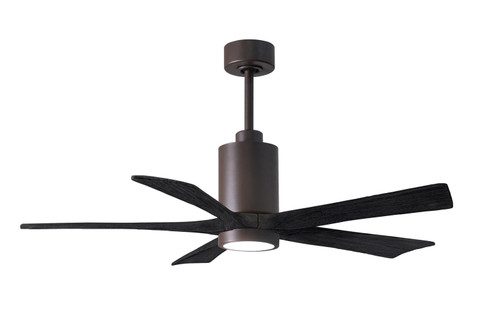 Patricia 52''Ceiling Fan in Textured Bronze (101|PA5-TB-BK-52)