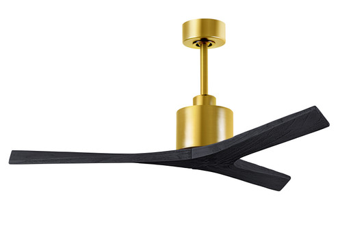 Mollywood 52''Ceiling Fan in Brushed Brass (101|MW-BRBR-BK-52)