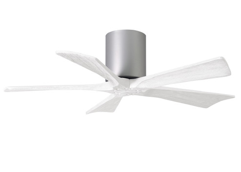 Irene-5H 42''Ceiling Fan in Brushed Nickel (101|IR5H-BN-MWH-42)