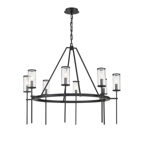 Sofia Eight Light Chandelier in Bronze (90|850807)