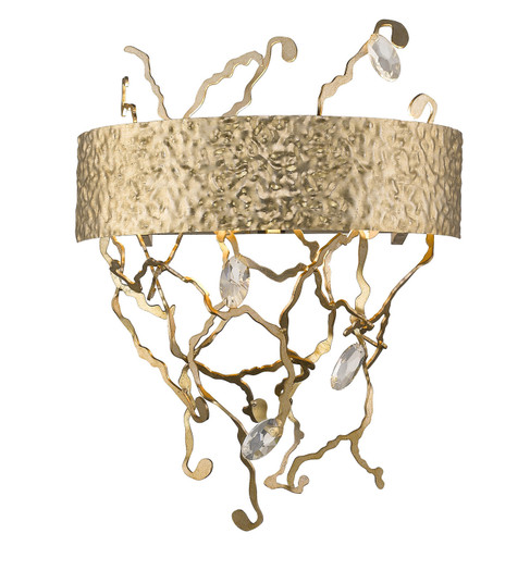 Elvia Three Light Wall Sconce in Gold (90|620311)