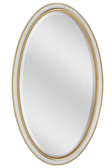 Kinsley Mirror in Gold Leaf, Ivory (90|340051)