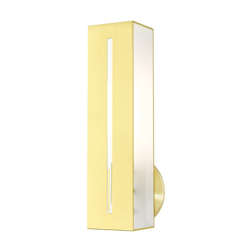 Soma One Light Wall Sconce in Satin Brass (107|45953-12)