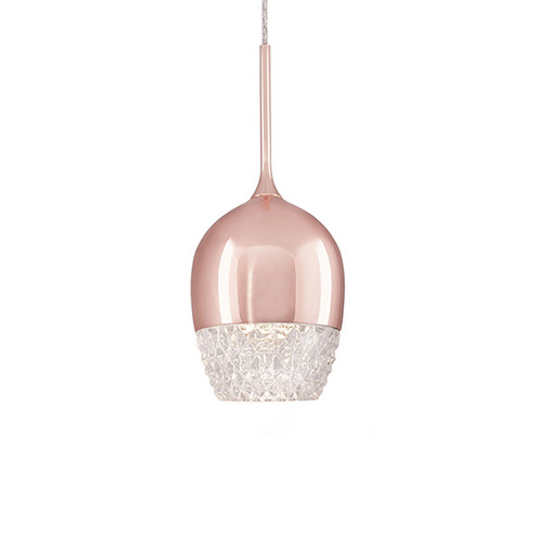 LED Pendant in Rose Gold (347|PD12803-RG) LED Pendant in Rose Gold (347|PD12803-RG)