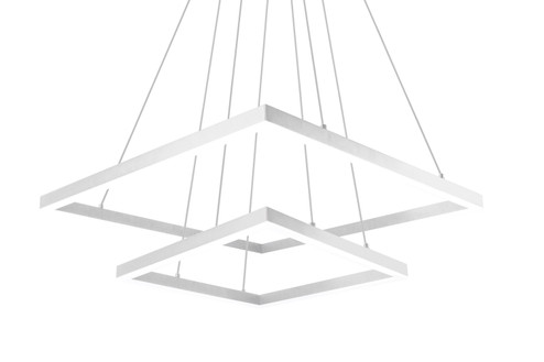 Piazza Pendant in White (347|MP62243-WH)