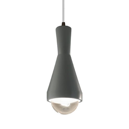 Radiance One Light Pendant in Pewter Green (102|CER-6520-PWGN-DBRZ-WTCD)