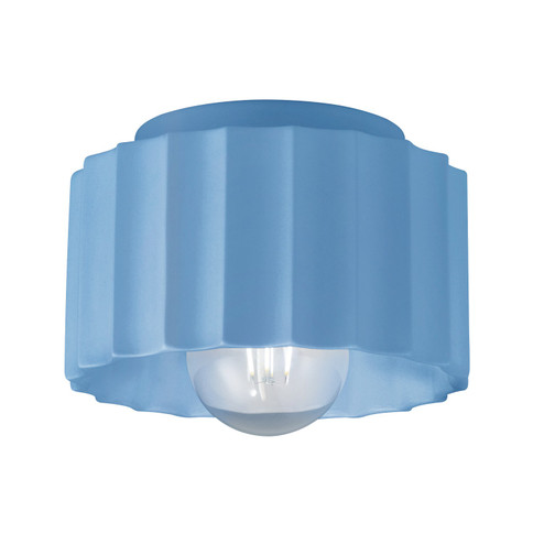 Radiance One Light Flush-Mount in Gloss Blush (102|CER-6183-BSH)