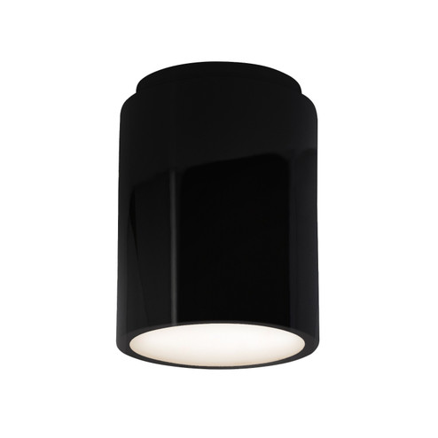 Radiance Flush-Mount in Gloss Black (102|CER-6100W-BLK)