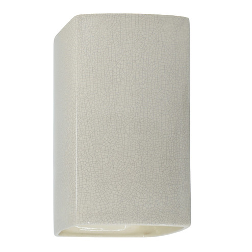 Ambiance Wall Sconce in White Crackle (102|CER-5950W-CRK) Ambiance Wall Sconce in White Crackle (102|CER-5950W-CRK)