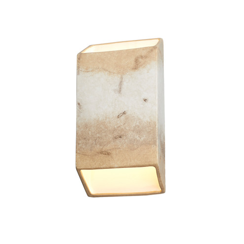 Ambiance LED Wall Sconce in Mocha Travertine (102|CER-5875W-TRAM)