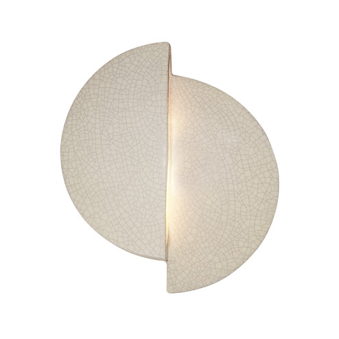 Ambiance LED Wall Sconce in White Crackle (102|CER-5675-CRK)