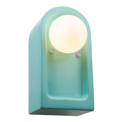 Ambiance Collection One Light Wall Sconce in Reflecting Pool (102|CER-3010-RFPL)