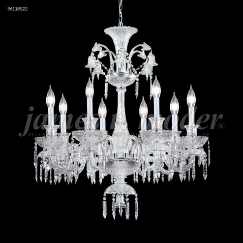 Le Chateau Eight Light Chandelier in Silver (64|96118S22-74)