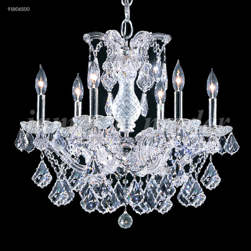 Maria Theresa Grand Six Light Chandelier in Silver (64|91806S2GTX)