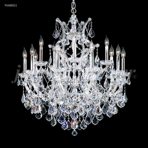 Maria Theresa Grand 15 Light Chandelier in Silver (64|91688S2GT)