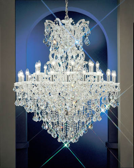 Maria Theresa 31 Light Chandelier in Chrome (92|8137 CH C)