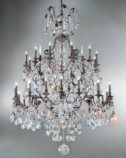 Versailles 30 Light Chandelier in Antique Bronze (92|8030 AB)