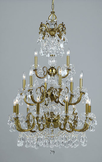 Vienna Palace 18 Light Chandelier in Renovation Brass (92|69809 RNB)