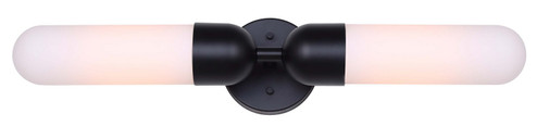 Bevin Two Light Wall Sconce in Matte Black (387|IWF1126A02BK)