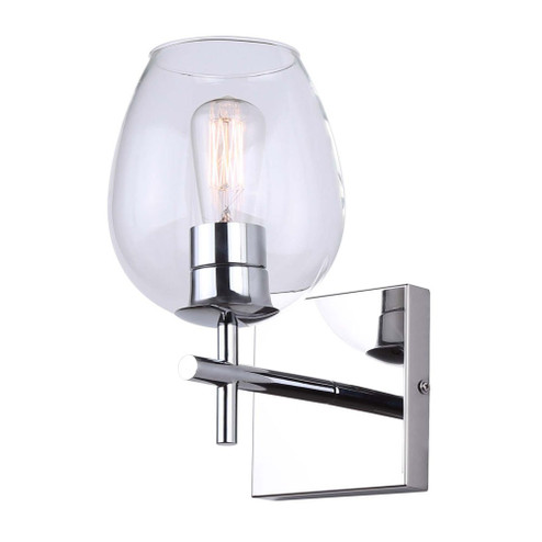 Cain One Light Vanity in Chrome (387|IVL1019A01CH)