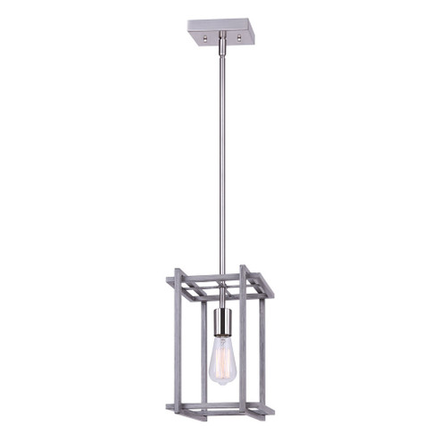Carli One Light Pendant in Brushed Nickel (387|IPL1066A01BNB)