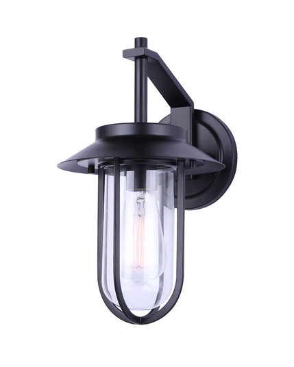 Navy One Light Outdoor Down Light in Black (387|IOL531BK)