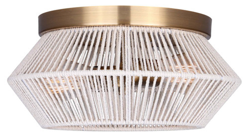 Willow Two Light Flush Mount in Gold (387|IFM1120A13GD)