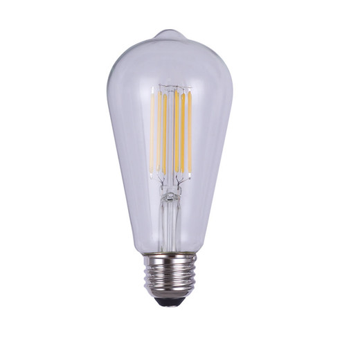 Clear Led Bulb Light Bulb in Clear (387|B-LST64-6-48)