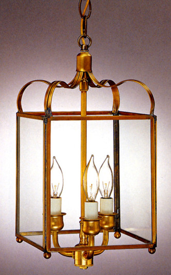 Imperial Three Light Pendant in Antique Brass (265|13313ABC)
