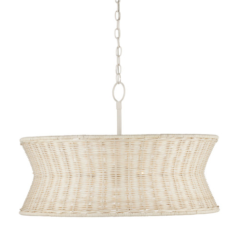 Phebe Four Light Chandelier in Bleached Natural/Vanilla (142|9000-0992)