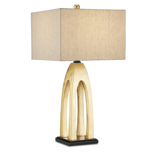 Archway One Light Table Lamp in Contemporary Gold Leaf/Black (142|6000-0851)