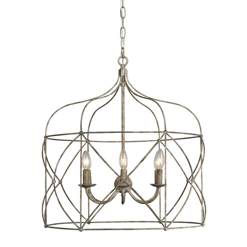 Selah Six Light Chandelier in Washed Gray (374|H23103-6)