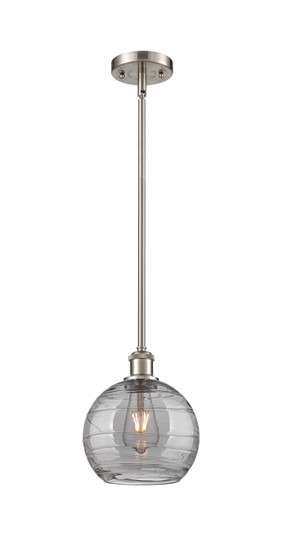 Ballston One Light Mini Pendant in Brushed Satin Nickel (405|516-1S-SN-G1213-8SM)