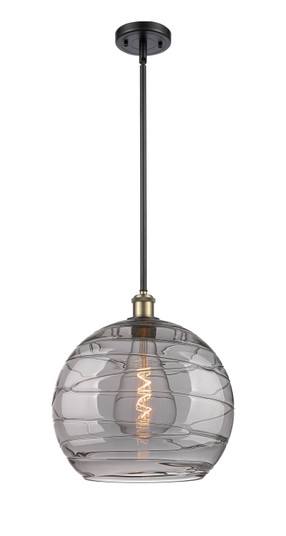 Ballston One Light Pendant in Black Antique Brass (405|516-1S-BAB-G1213-14SM)