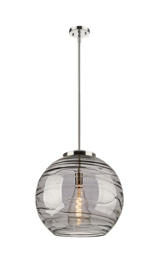 Ballston One Light Pendant in Polished Nickel (405|221-1S-PN-G1213-18SM)