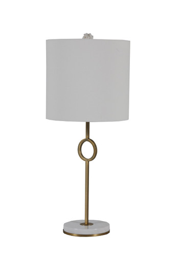 Kerry One Light Table Lamp in Matte Antique Brass (550|SCH-192163)