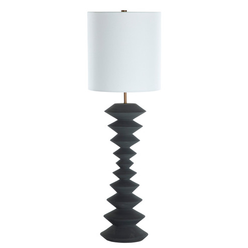 Irving One Light Console Lamp in Textured Light Grey (550|SCH-175154)