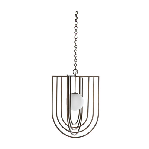 Rockford One Light Pendant in Rubbed Bronze|Matte Frosted Glass (550|SCH-175032)