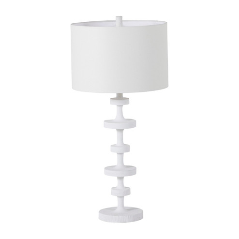 Olivia One Light Table Lamp in Plaster White (550|SCH-168065)