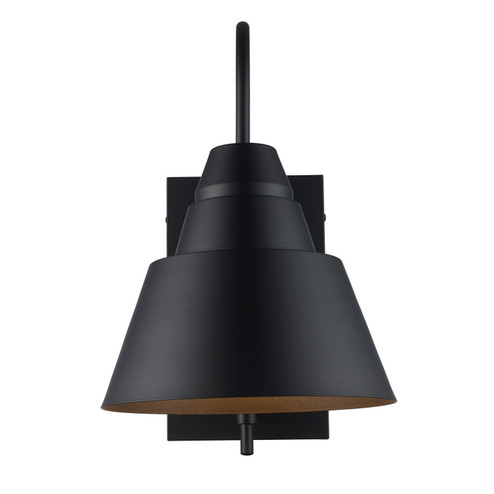Rune One Light Outdoor Wall Mount in Black (110|51513 BK)
