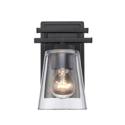 Iris One Light Vanity in Black (110|22491 BK)
