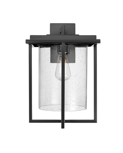 Adair One Light Outdoor Wall Sconce in Powder Coated Black (59|42622-PBK)
