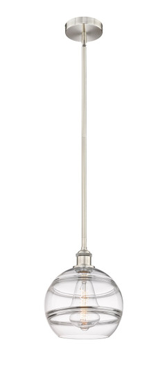 Edison One Light Mini Pendant in Brushed Satin Nickel (405|616-1S-SN-G556-10CL)