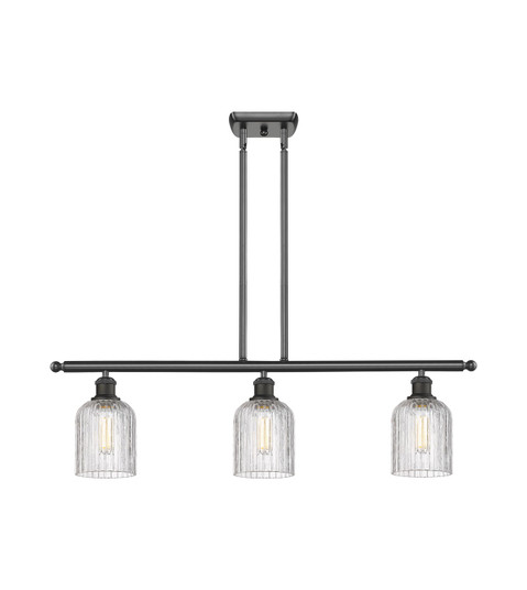 Ballston Three Light Island Pendant in Oil Rubbed Bronze (405|516-3I-OB-G559-5CL)