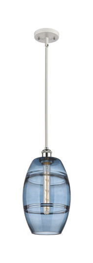 Ballston One Light Mini Pendant in White Polished Chrome (405|516-1S-WPC-G557-8BL)