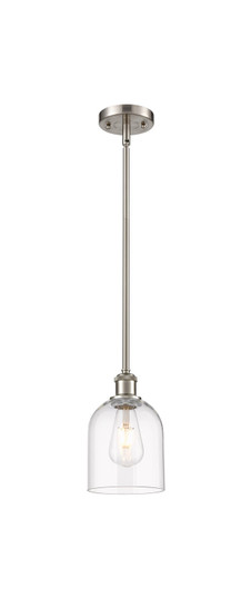 Ballston One Light Mini Pendant in Brushed Satin Nickel (405|516-1S-SN-G558-6CL)