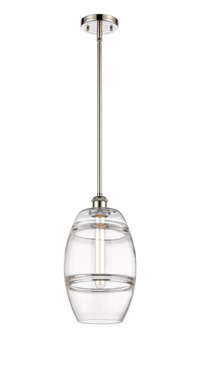 Ballston One Light Mini Pendant in Polished Nickel (405|516-1S-PN-G557-8CL)