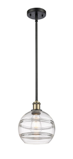 Ballston LED Pendant in Black Antique Brass (405|516-1S-BAB-G556-8CL)
